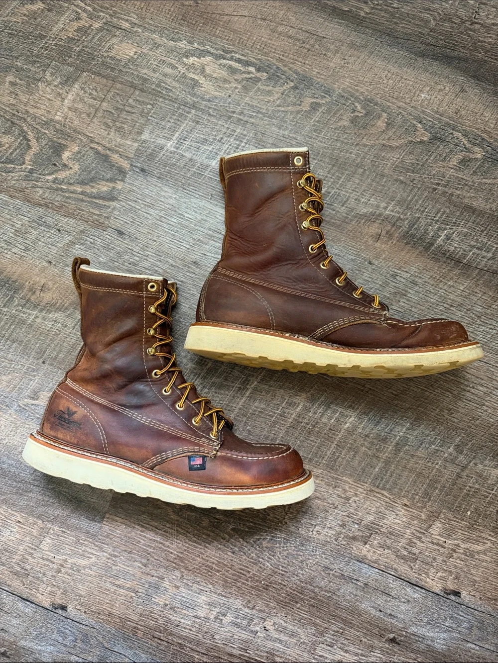 Thorogood Moc Toe Boots 10D